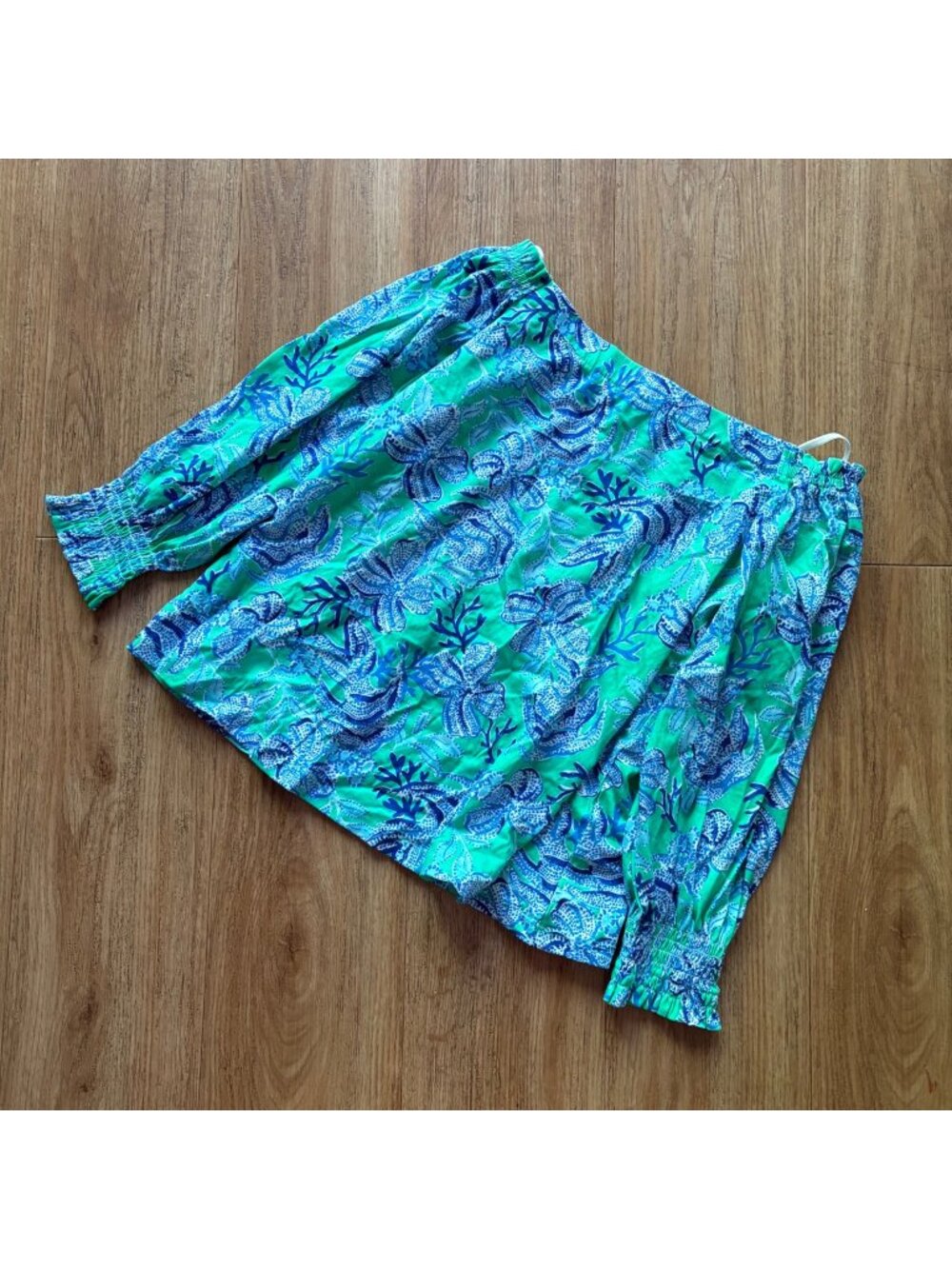 Lilly Pulitzer Lessa Long Sleeve Blouse Cabana Green NWT Women’s Sz XXS